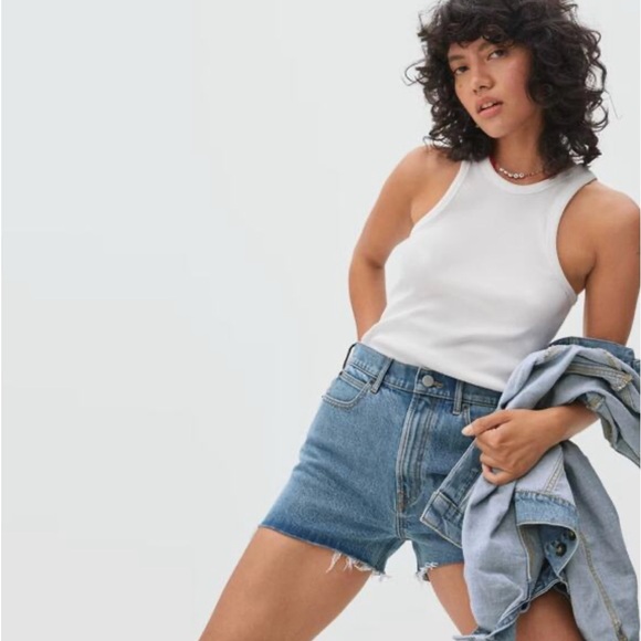 Everlane Way High Shorts Size 27 - Picture 1 of 5